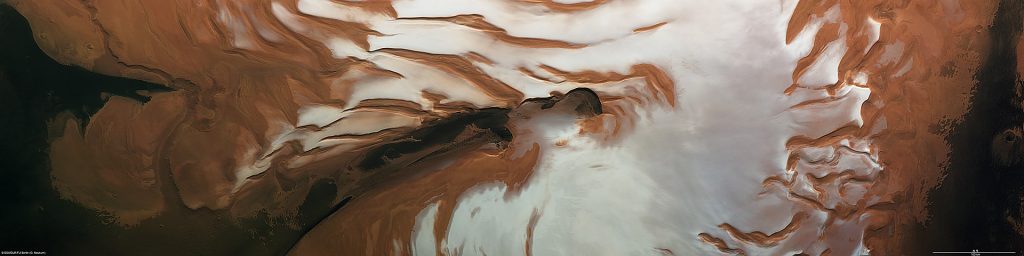 Mars_North_IceCap_Credit_ESA Mars Northern Ice Cap, Credit ESA
